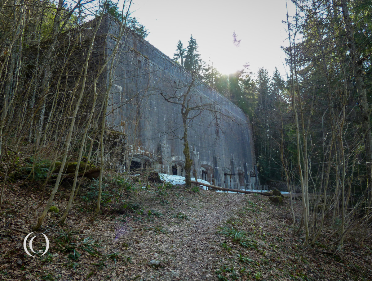 Coal storage bunker Obersalzberg Germany