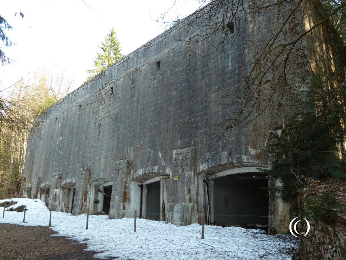 facade of the Coal Storage Bunker Obersalzberg