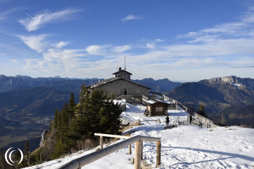Hitler’s Eagle’s Nest, the Kehlsteinhaus, tea house on the Obersalzberg ...