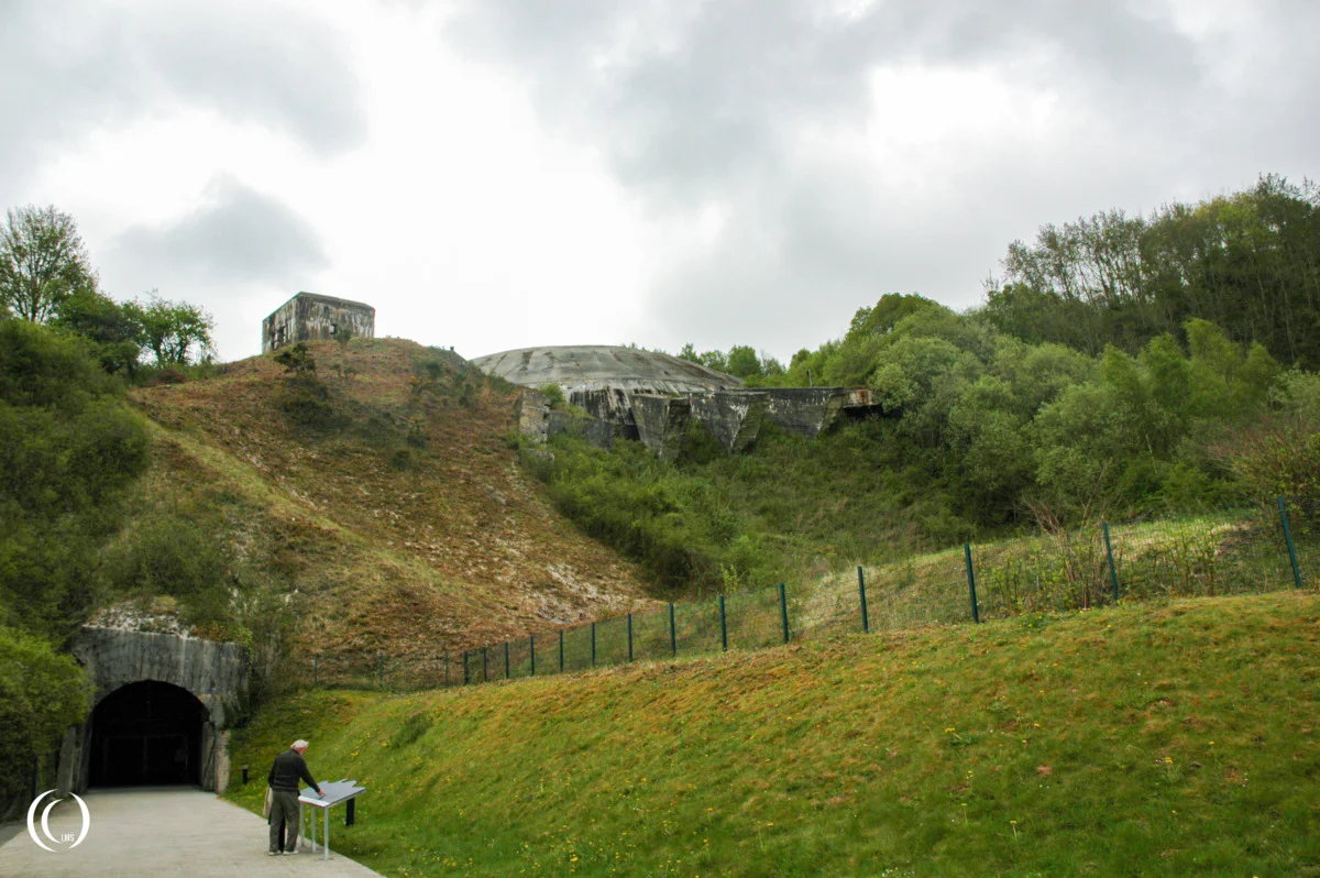 Entrance of La Coupole Helfaut France