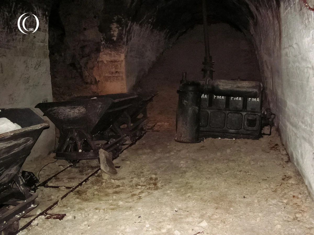 La Coupole tunnel excavation