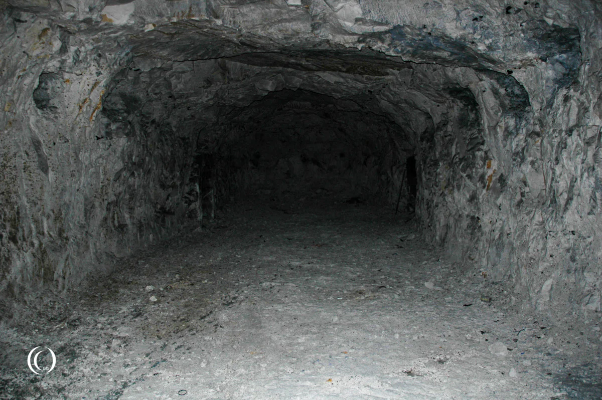 Unfinished tunnel at Bauforhaben 21