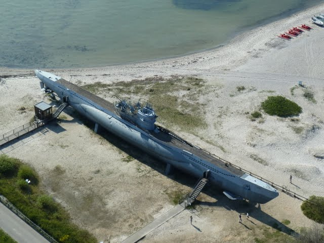 U-boat U-995 Type VII C at Laboe, Germany