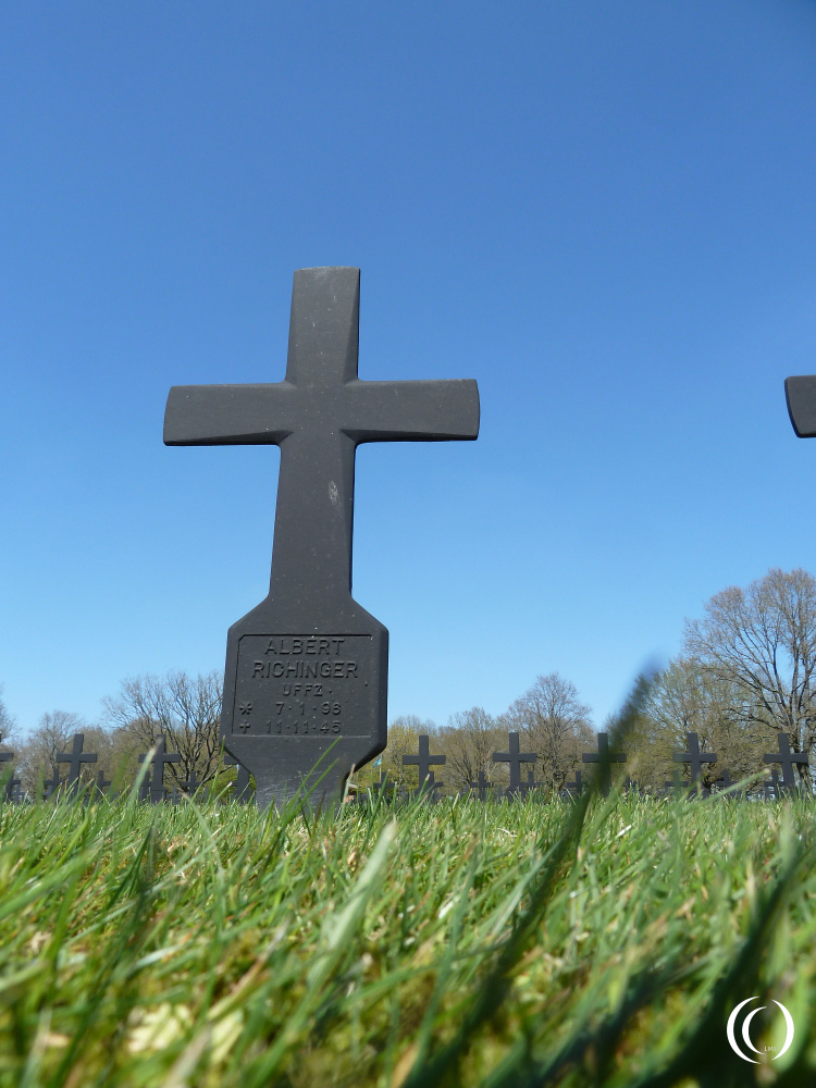 German Cemetery at Fort La Malmaison on Chemin des Dames