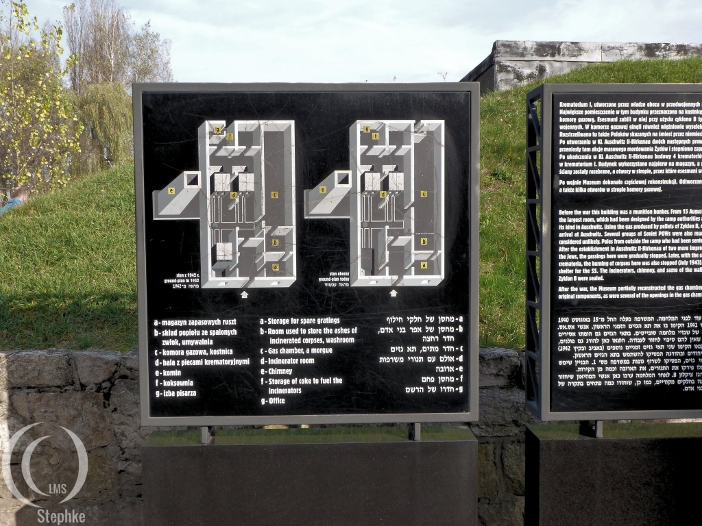 Plan of gas chamber