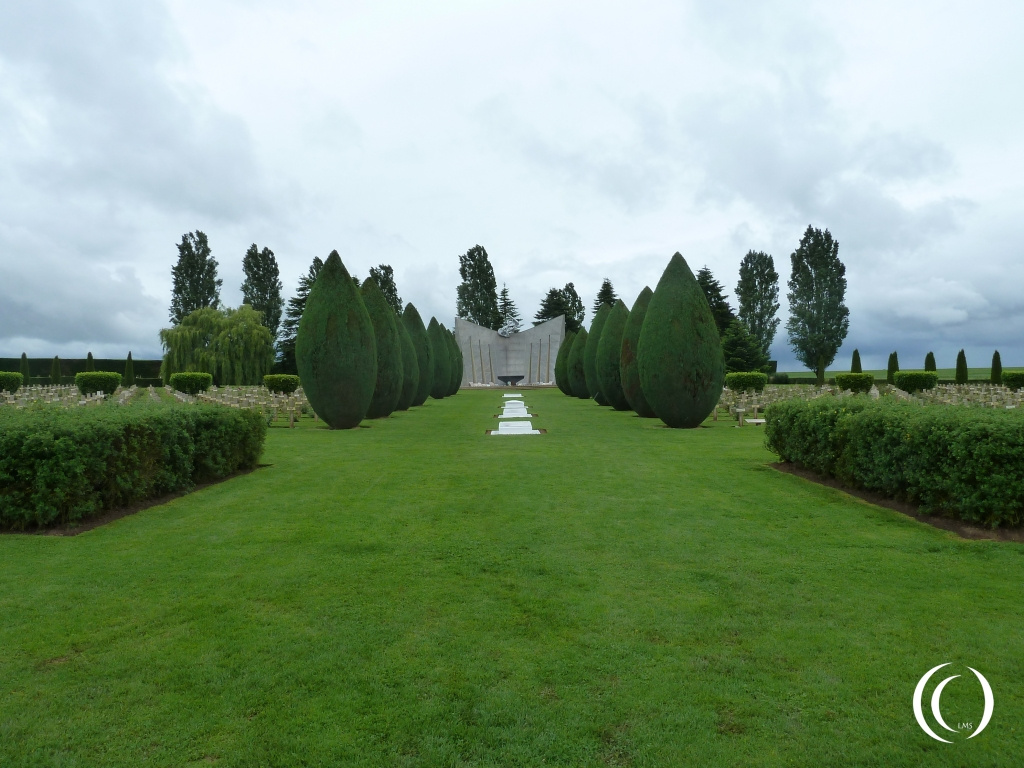 The only Polish Cemetery in France, near Grainville–Langannerie & Urville