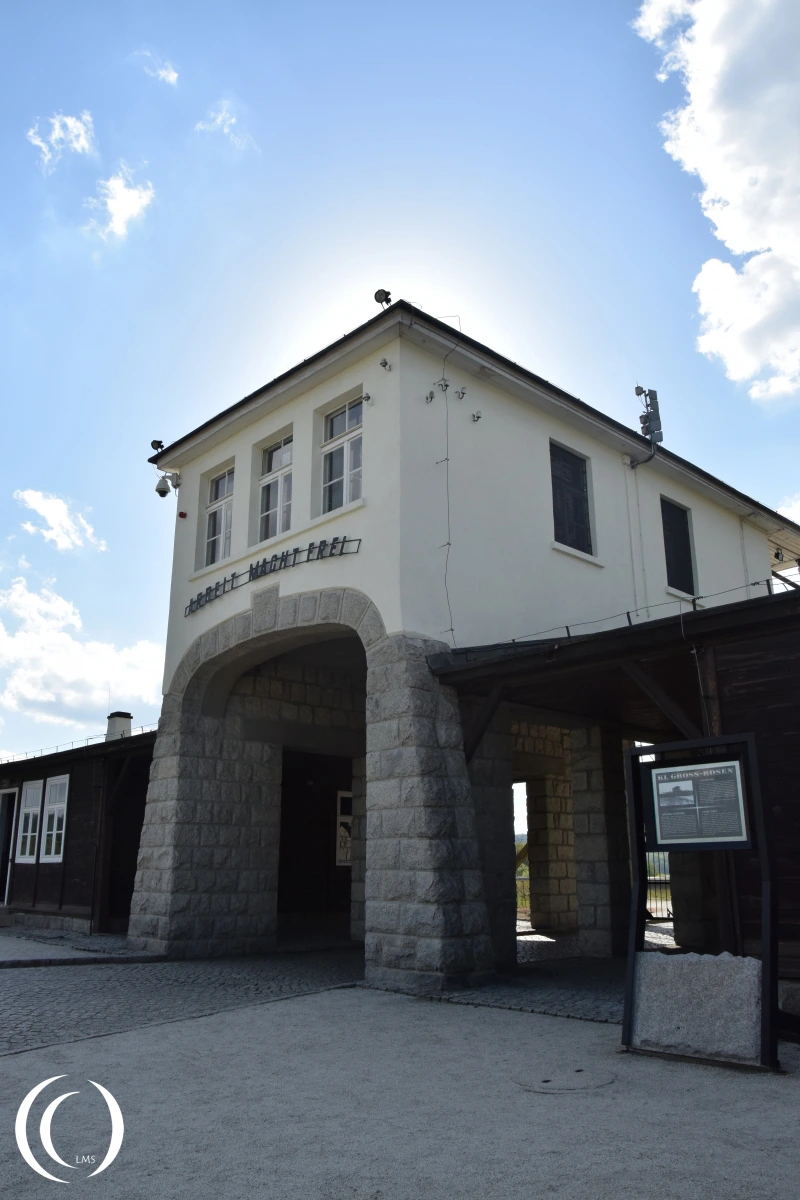 Arbeit Macht Frei - Main Gate at Gross-Rosen