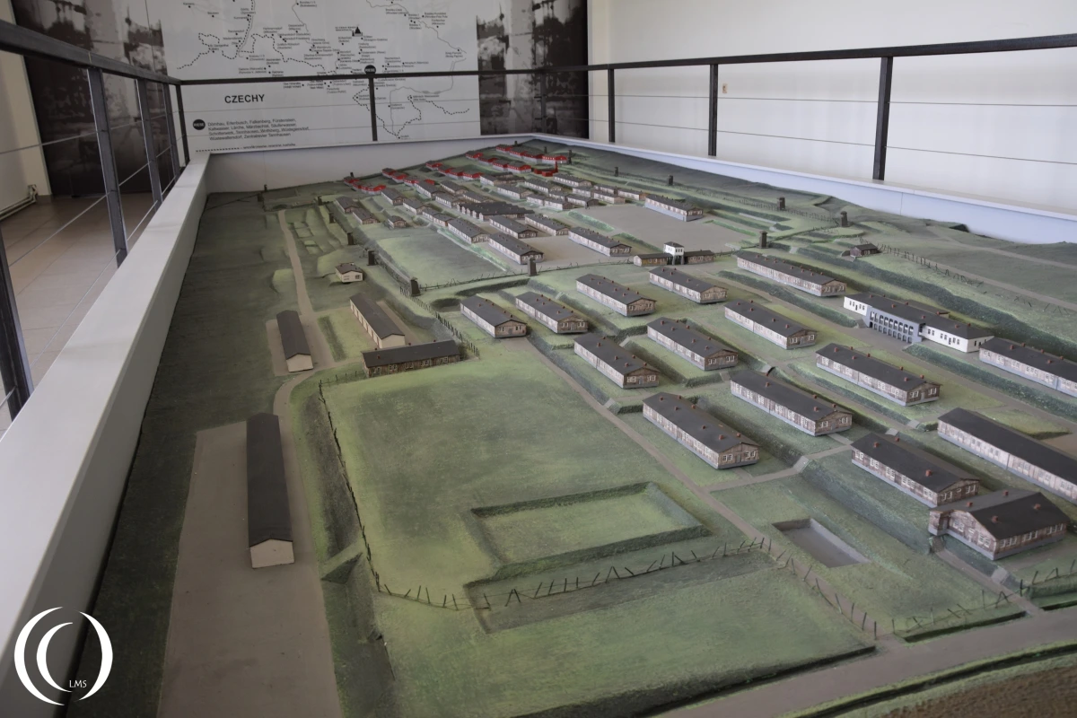 Layout of the Gross-Rosen Concentration camp