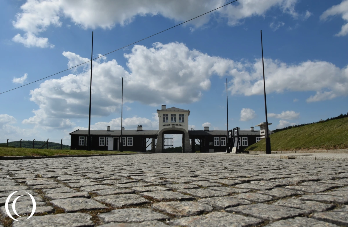 Concentration camp Gross-Rosen main gate