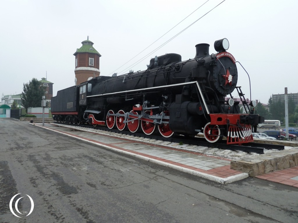 The ФД20 or FD20 Locomotive in Kurgan, Oblast Kurgan Russia