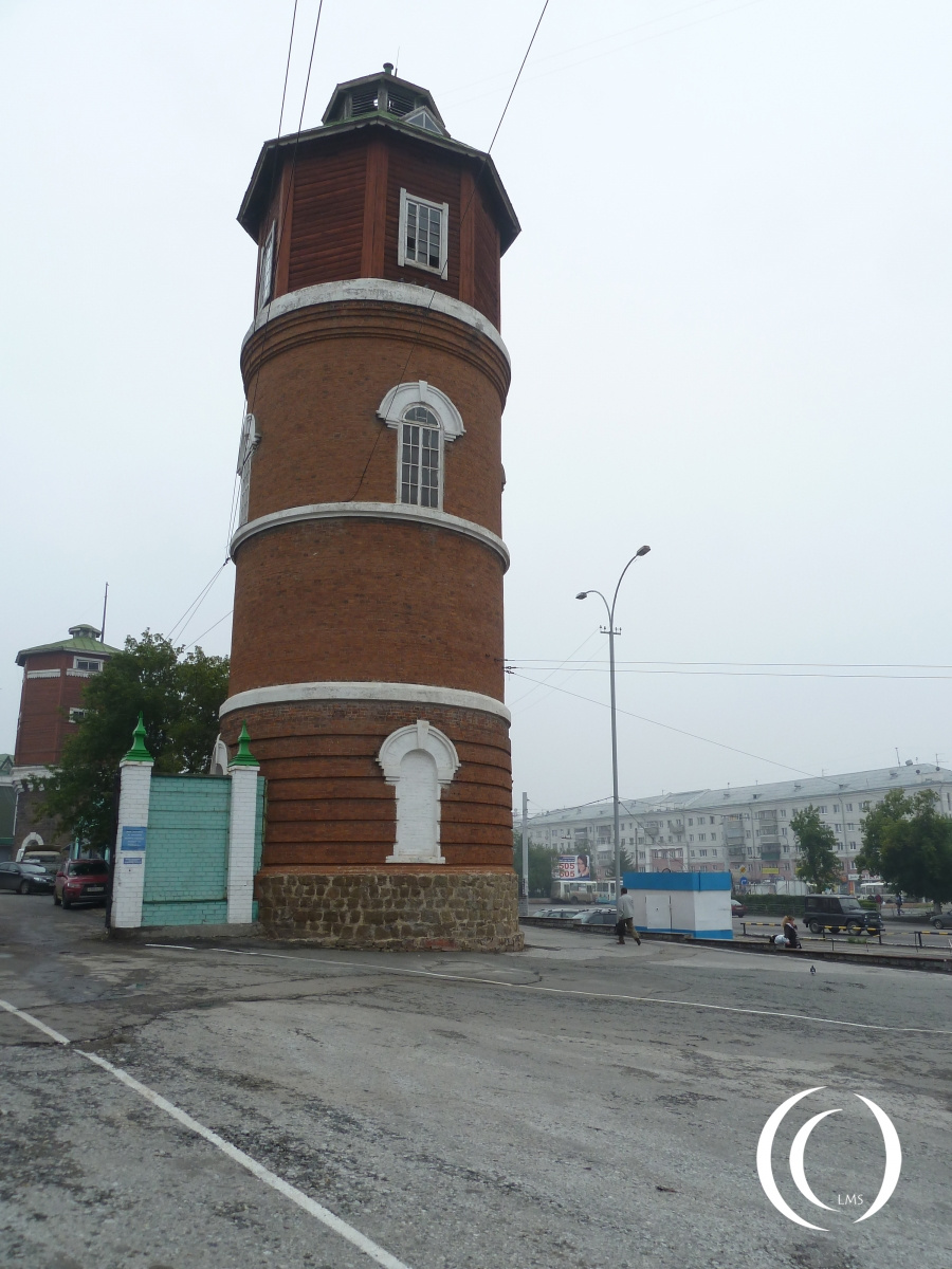 Water tower in Kurgan