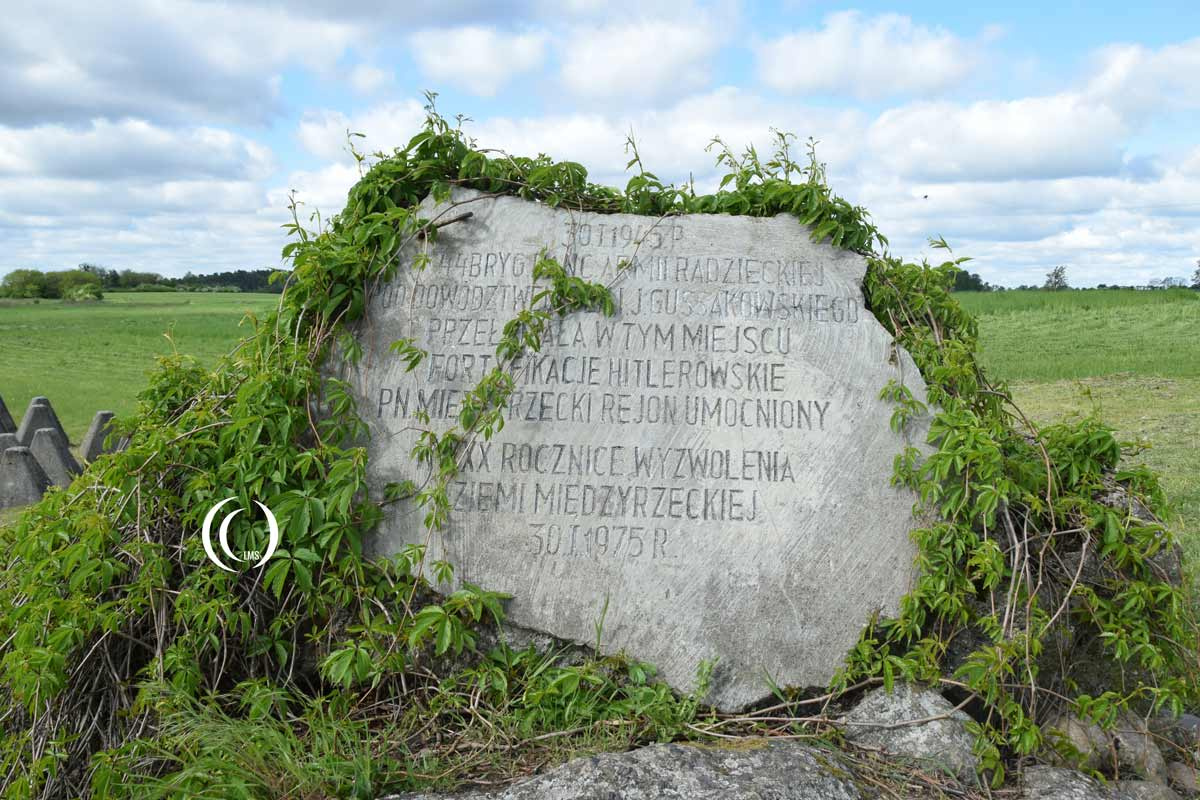 Monument for the 44th Guards Armoured Brigade at Oder-Warthe-Bogen Poland
