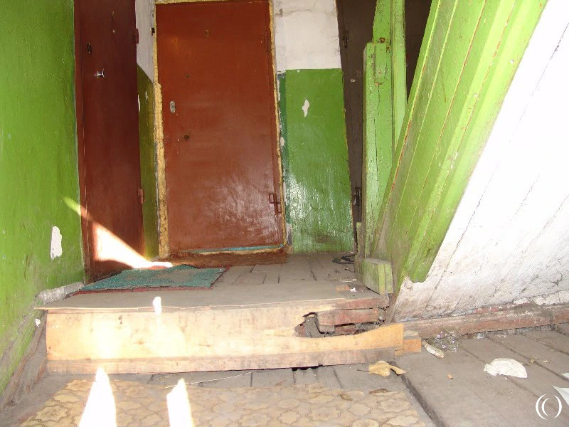 German Build House inside, Russia