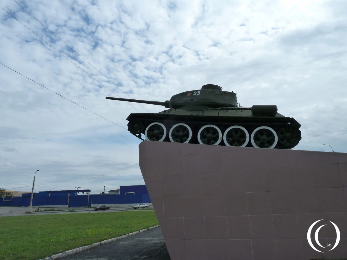 T-34-85 on display in Kurgan