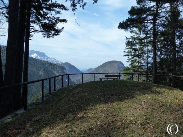 View from the Mooslahnerkopf Hitlers teahouse