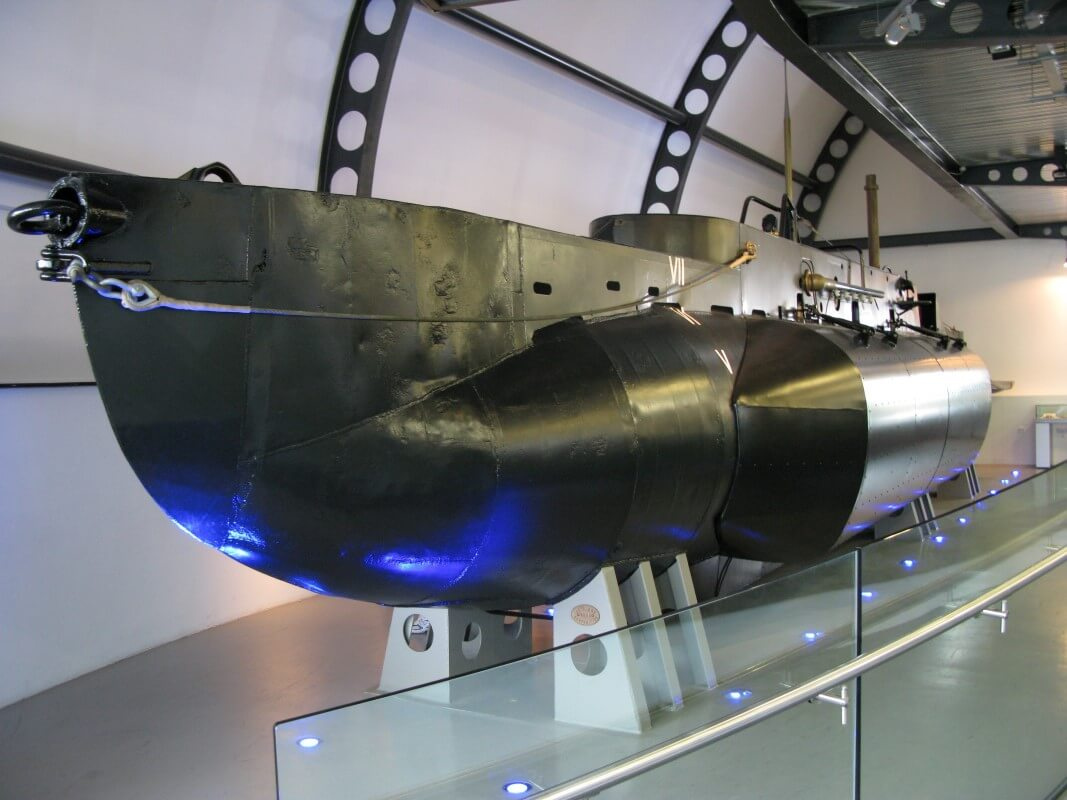 X24 in the Royal Navy Submarine Museum, Courtesy of Wikipedia by Geni
