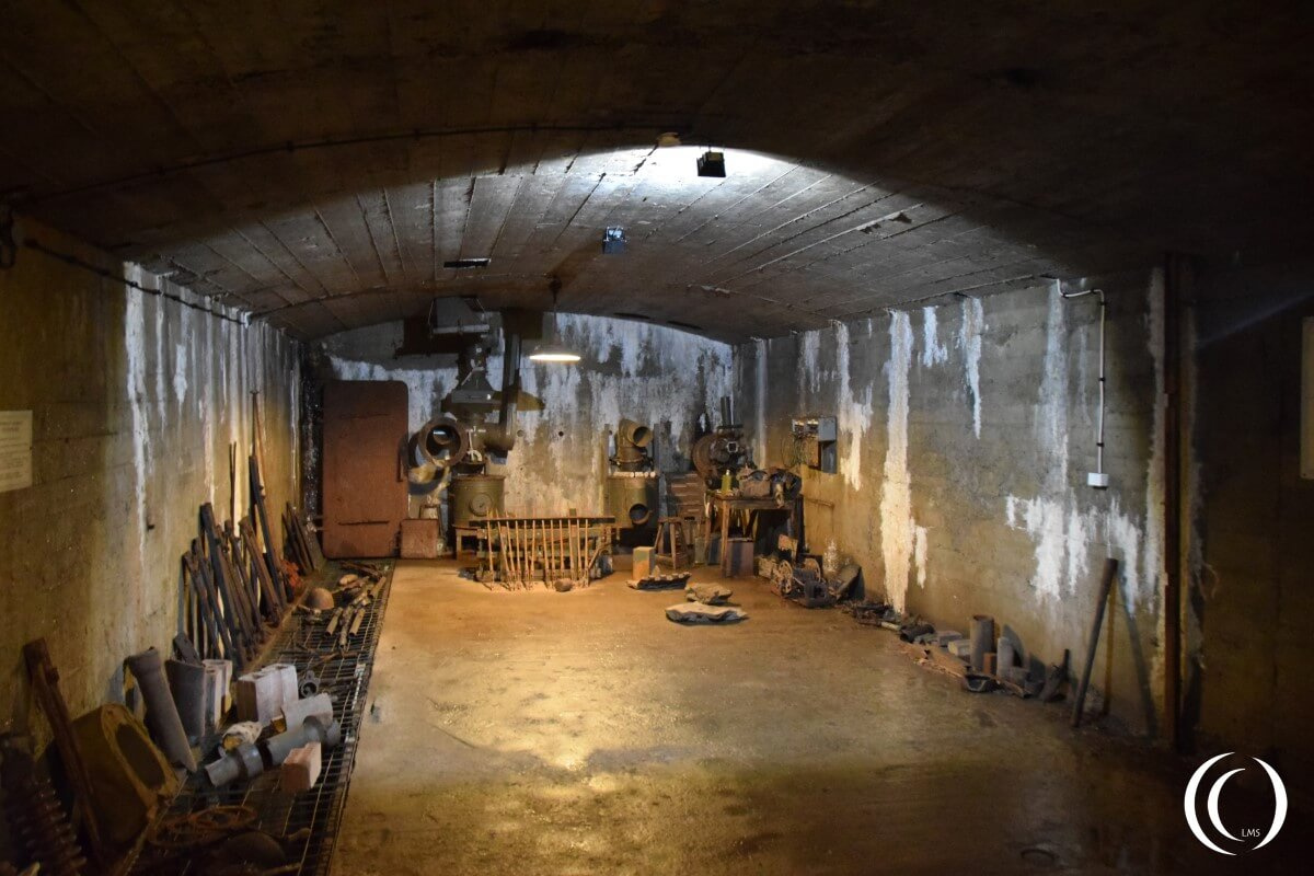 Tunnel Complex Rzeczka, concrete room