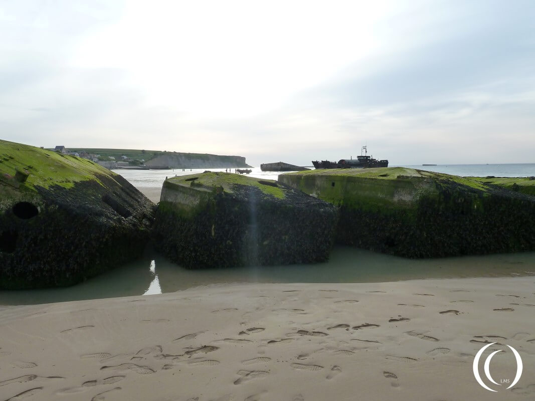 Beetle parts Mulberry Harbour - Arromanche