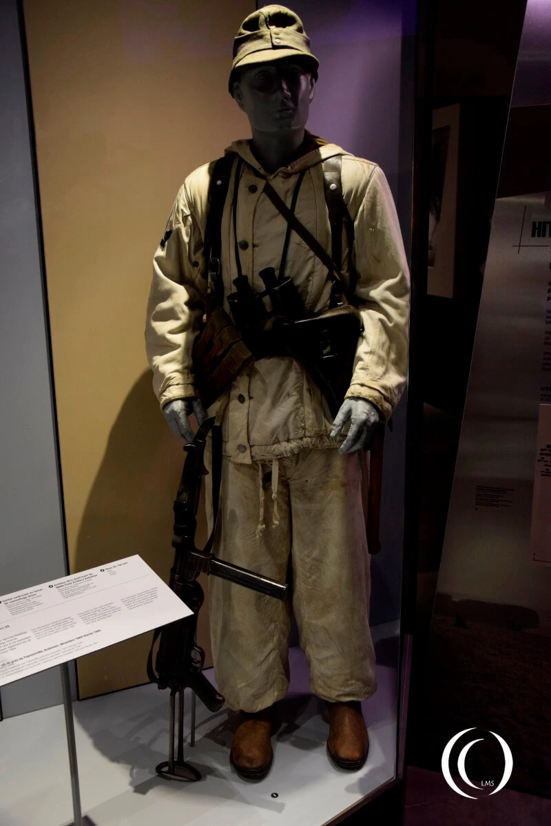 Bastogne War Museum - German Winter Camouflage