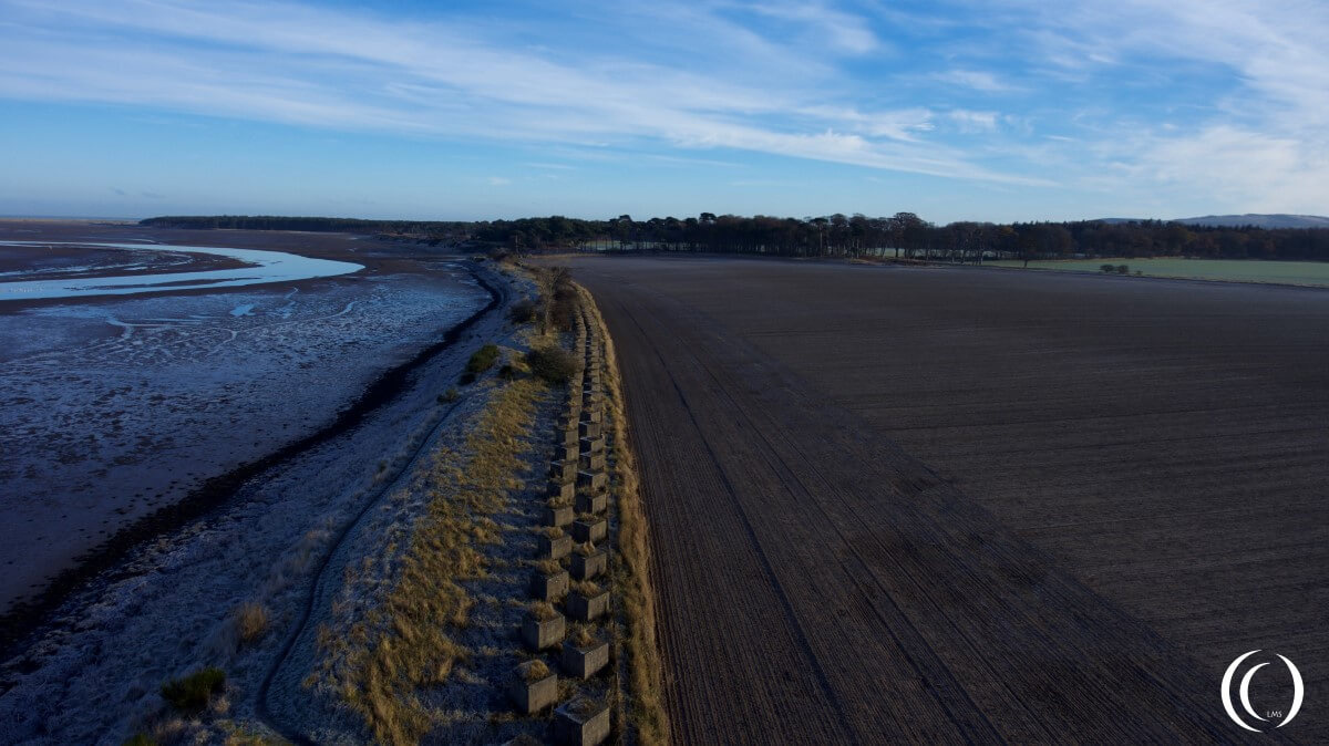 Hedderwick Sands - East Lothian near Dunbar Scotland