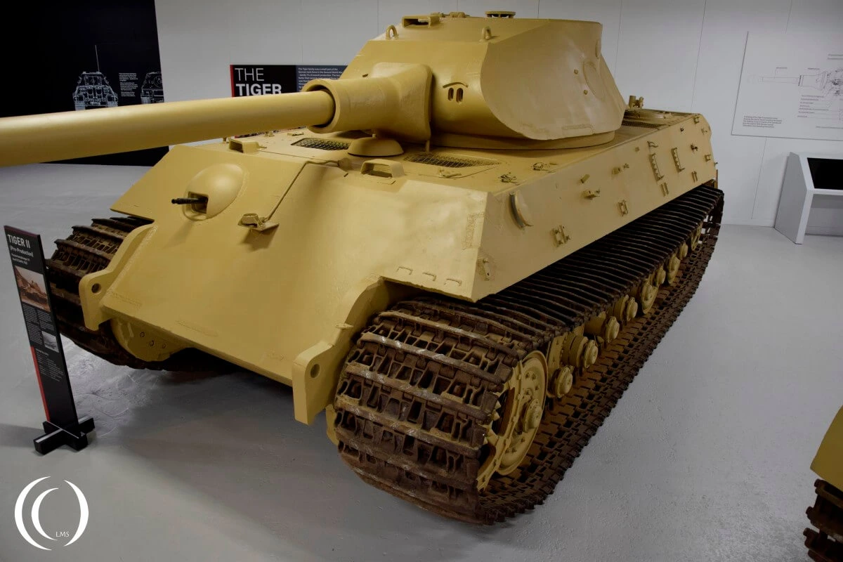 King Tiger with Porsche Turret in the Bovington tank museum King Tiger with Porsche Turret in the Bovington tank museum
