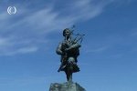 D-Day, Sword Beach: Monument Piper William 'Bill' Millin - Colleville-Montgomery, France