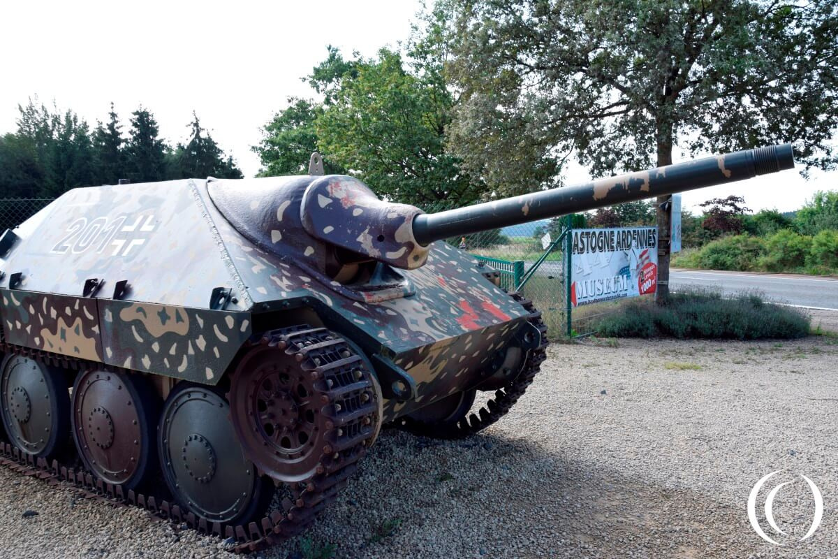 Bastogne Ardennes 44 Museum - Hetzer look a like G13
