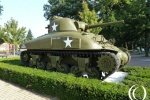 M4 Sherman Tank Gun Damage in Valkenburg -Limburg , The Netherlands