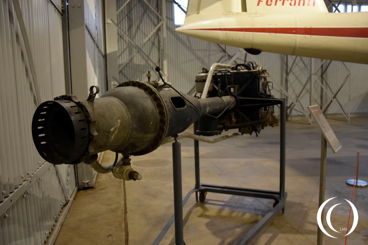 This Walter HWK 109-509 Rocket Engine powered the Me 163B-1a Komet