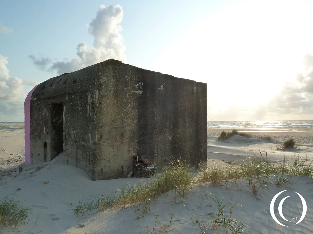 F-Stand Atlantikwall Position Hennestrand - Vejersstrand - Denmark