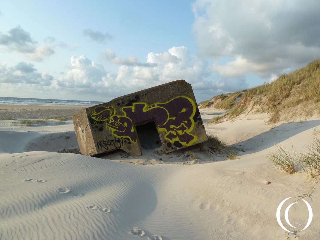 Tobruk Atlantikwall Position Hennestrand - Vejersstrand - Denmark