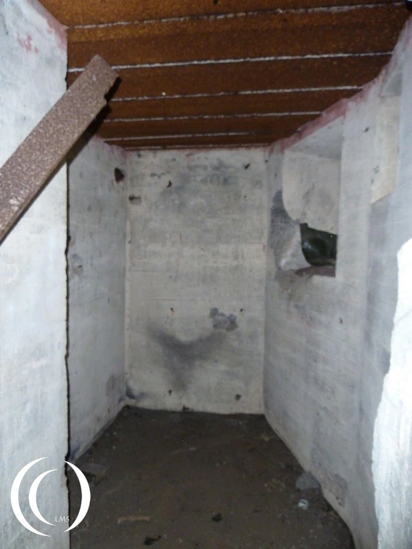 inside the 610 - Command and personnel bunker