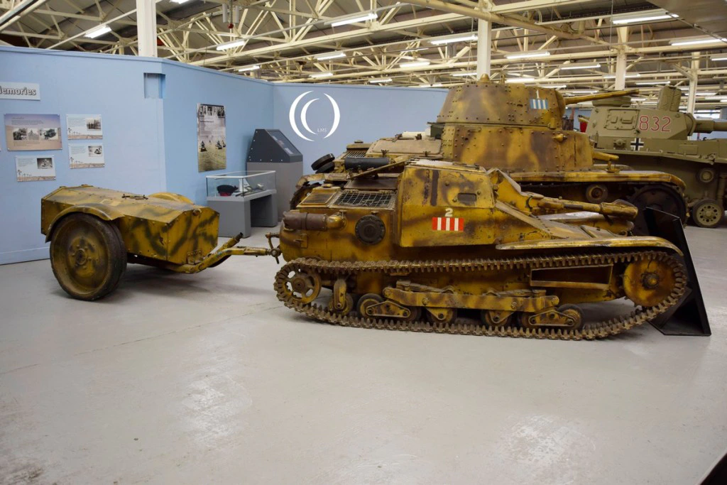 Tankette Carro Veloce 33 – CV 33 or L3/33 LF Flamethrower – Italian Light Tank