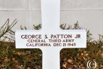 The Grave of General George S. Patton at Luxembourg American Cemetery and Memorial