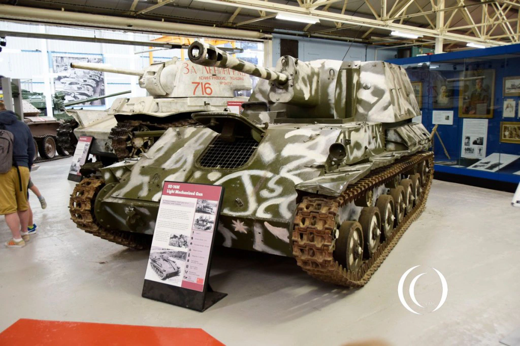 SU-76M – Self-Propelled Gun -Samokhodnaya Ustanovka 76