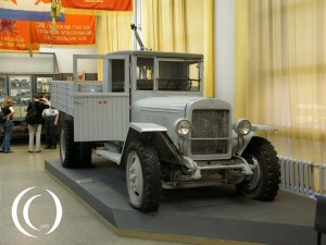 Zis-5 with Anti-Aircraft Gun – Russian Truck