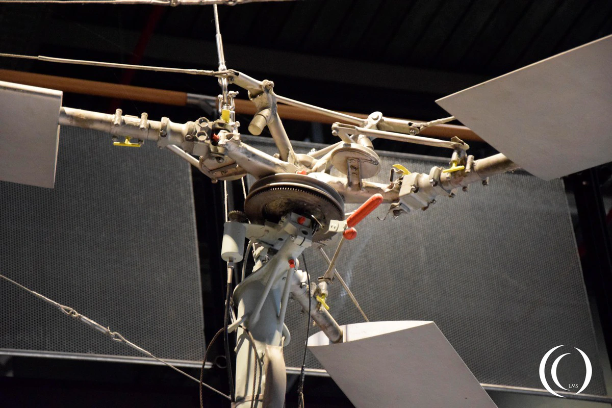 Detail of the rotor of the Focke-Achgelis Fa 330 Bachstelze