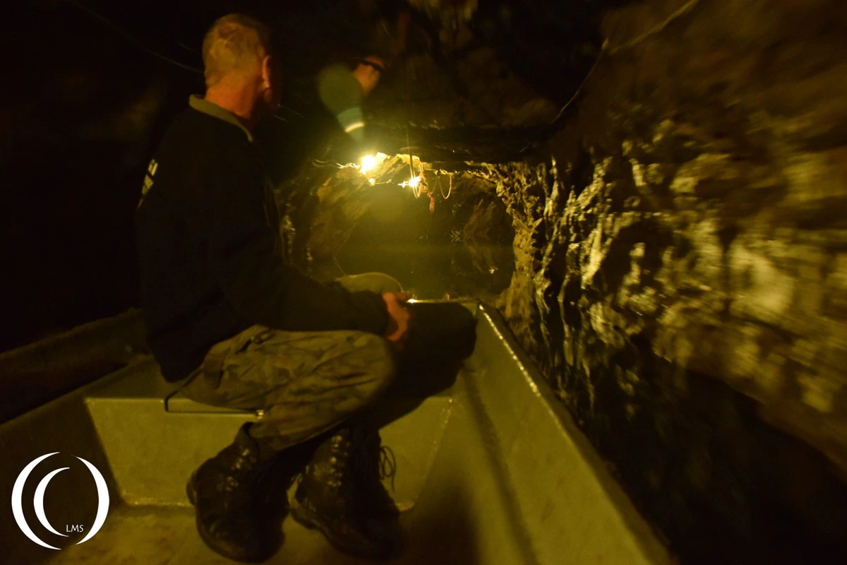 Project Riese - Wlodarz, Wolfsberg - Guided through a flooded tunnel