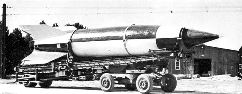 The Meillerwagen – German Trailer for the V2 Rocket and V4 Rheinbote Rocket