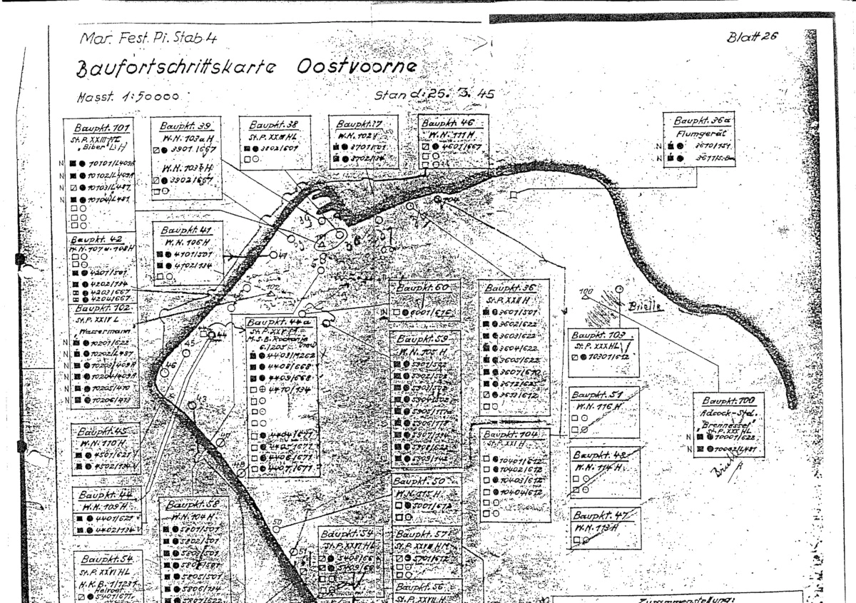 Baufortschrittskarte Oostvoorne