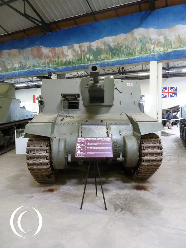 25pdr SP, Tracked - Sexton, Self Propelled Artillery