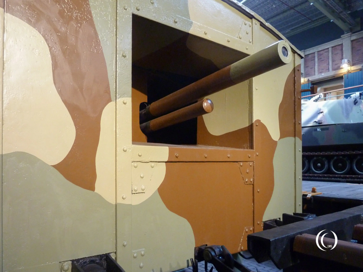 Armored train Stefanik Slovakia Heavy Gun