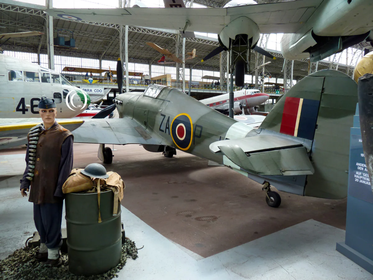 Hawker Hurricane II C tail