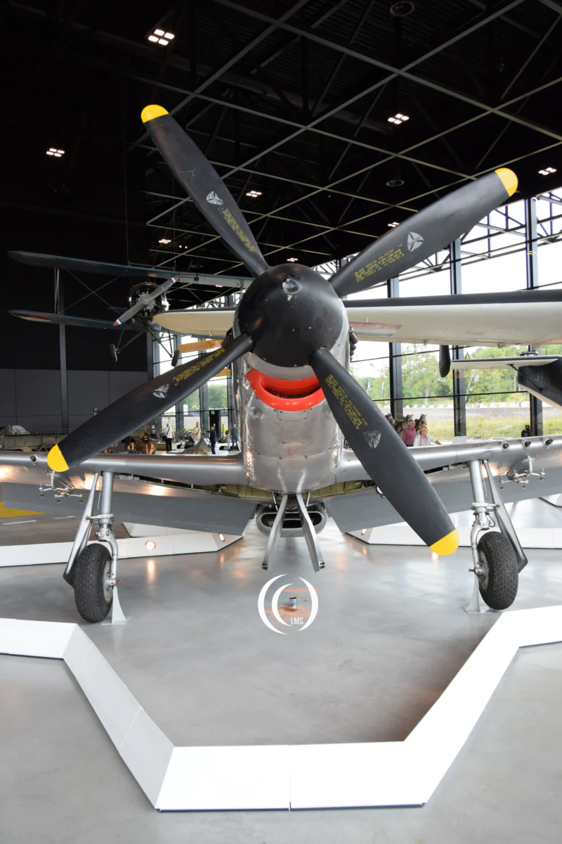 North American P-51K Mustang nose