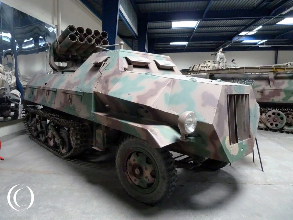 Panzerwerfer 42 Sd.Kfz. 4/1 Maultier with 15 cm Rocket Launcher – German Halftrack