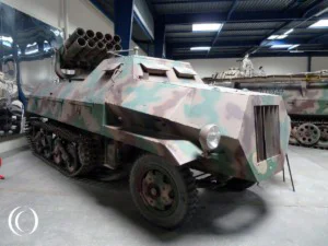 Panzerwerfer 42 Sd.Kfz. 4/1 Maultier with 15 cm Rocket Launcher – German Halftrack