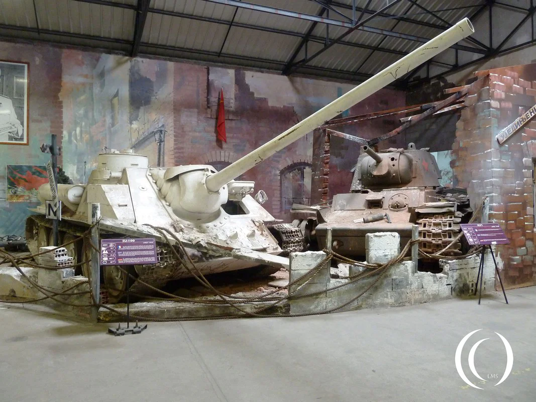 Soviet SU-100 Tank destroyer and the KV-1 - photo 2014