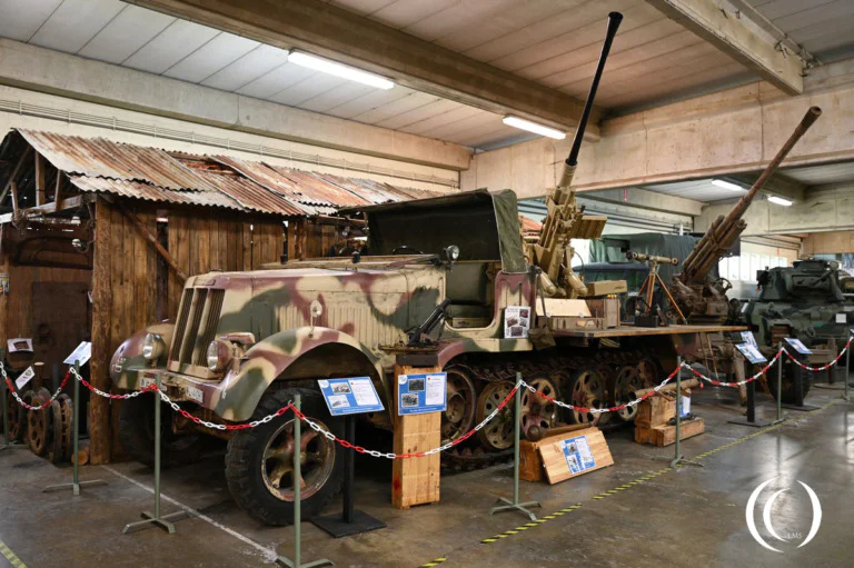 Sd.Kfz. 7/2 – Krauss-Maffei 8t German Halftrack with 3.7 cm Flak 36 Anti-Aircraft Gun