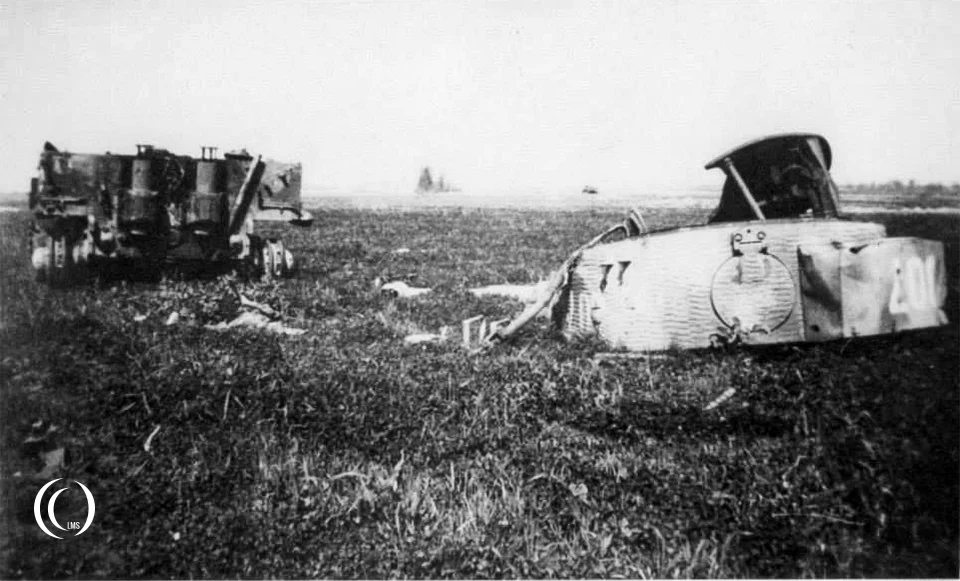 Wreck Tiger 007 Michael Wittmann