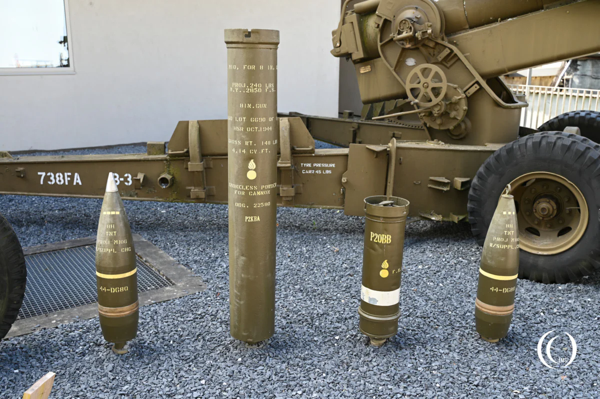 US 8 inch M1 Howitzer ammunition